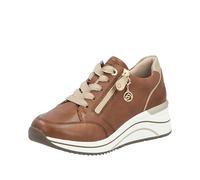 Remonte Women's D0t03 Sneaker, Brown, 6 UK