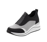 Remonte Women's D0t08 Low Trainers, Black, 9 UK