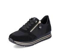 Remonte Women's D1316 Sneaker, Black, 5 UK