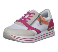 Remonte Womens D1323-80 Zip-Up Trainers 6 UK White