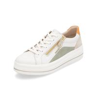 Remonte Women's D1c01 Sneaker (White Multi, UK Footwear Size System, Adult, Women, Numeric, Medium, 6)