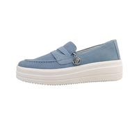 Remonte D1C05-10 Ladies Blue Elasticated Shoes Colour: Blue, Size: EU