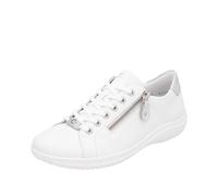 Remonte Women's D1e03 Lace Up Shoes, White, 6.5 UK
