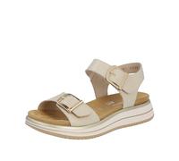 Remonte Women's D1j51 Sandal, Chalk 80, 7.5 UK