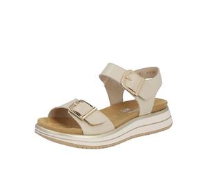 Remonte Women's D1j51 Sandal, Chalk 80, 8 UK