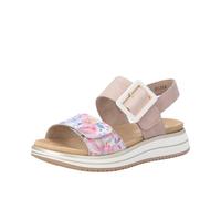 Remonte Women's D1J53 Strappy Sandals, Pink, 37 EU