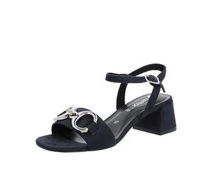 Remonte Women's D1l50 Heeled Sandal, Navy 14, 4 UK