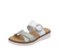 Remonte Women's D2048 Slippers, Mint White 52, 6 UK