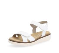 Remonte Women's D2049 Sandal, White 83, 3.5 UK