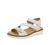 Remonte Women's D2050 Sandal, White Gold Shell Porcelain 61, 4 UK