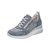 Remonte Women's D2401 Low Trainers, Blue, 7.5 UK
