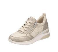 Remonte Women's D2401 Low Trainers, Metallic, 3.5 UK