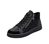 Remonte Women's D2E70 High Trainers, Black, 40 EU, black, 8 UK