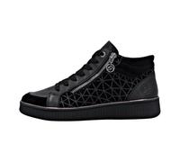 Remonte Women's D2E70 High Trainers, Black, 41 EU, black, 8.5 UK