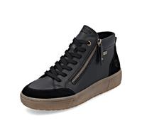 Remonte Women's D2t71 High Trainers, Black, 10.5 UK
