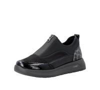 Remonte Women's D2v01 Low Trainers, Black, 6.5 UK