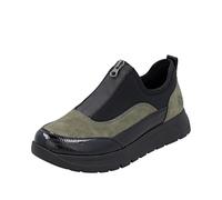 Remonte Women's D2v01 Low Trainers, Black, 4 UK