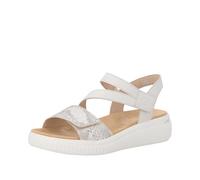 Remonte D3L51-60 Dalto 2v Beige Gold Womens Comfortable Sandals in a Plain Leather and Man-made in Size 39