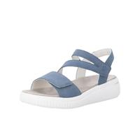 Remonte Women's D3L51 Strappy Sandals, Blue, 37 EU