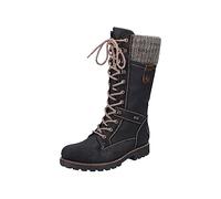 Remonte Women's D7477 Snow Boots, Black (Schwarz/Nero/Kastanie/Graphit 02), 6.5 UK