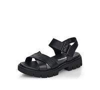 Women's Remonte ROXANE Womens Chunky Sandals Black - Size: 6