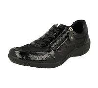 Remonte Women's Damen Halbschuhe Schwarz Moccasin (Schwarz, UK Footwear Size System, Adult, Women, Numeric, Medium, 8)
