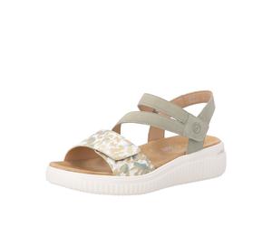 remonte Women's Green Wedge Sandal | D3L51-52 52 42 42
