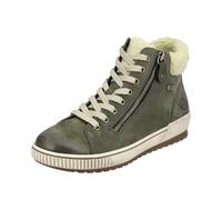 Remonte D0770-54 Tanalofu Tex Khaki Womens Hi Tops in a Plain Leather in Size 41