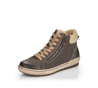 Remonte Women's Lace-Up Shoes D0770, Comfortable, Water Resistant, Grey, 37 EU / 4 UK