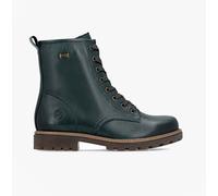 Remonte Womens Leather Ankle Zip Boots Green - Size UK 7.5