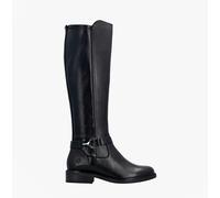 Remonte Womens Leather Tall Knee High Boots Black - UK 6.5 / EU 40