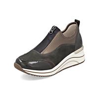 Remonte Women's Low-Top Trainers D0T08, Women's Low Shoes, Loose Insole, Green Estate 54, 42 EU Weit