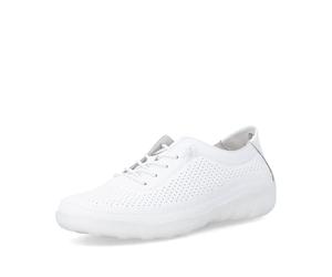 Remonte Women's Low-Top Trainers R3521, Women's Low Shoes, Loose Insole, White 80, 5.5 UK