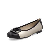 remonte Women's Metallic Ballerina Shoe | D0K12-90 40 40