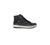 Remonte D0772-15 Tanaloto Tex Navy leather Womens Hi Tops in a Plain Leather in Size 42