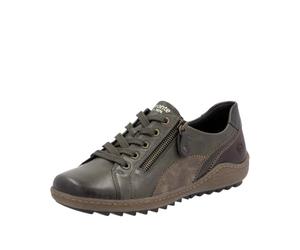 Remonte Women's R1439 Lace-Up Shoes, Green 52, 6.5 UK