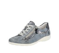 Remonte Women's R3412 Sneaker, Blu Ocean Silver 14, 6 UK