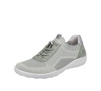 Remonte R3518-52 Lovit Mint green Womens lacing shoes in a Plain Textile in Size 40