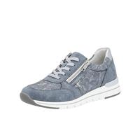 Remonte Women's Trainers R6700, Women's Lace-Up Shoes, Loose Insole, Adria Lightblue Silver 13, 5 UK