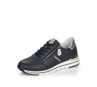 Remonte Women's R6705 Sneaker, Pazifik/Silver / 14, 4 UK