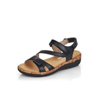 Remonte Women's R6850 Sandals, Black (Black 01), 9 UK