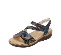 Remonte Women's R6860 Ankle Strap Sandals, Multicoloured, 7.5 UK