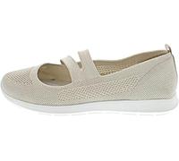 Remonte Women's R7102 Ballerina Shoes, Beige, 40 EU, Beige, 8 UK
