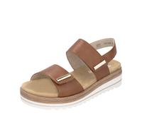 Remonte Women's Sandals Shoes Leather Brown D0Q59