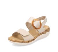 Remonte R6853-61 Paribuck Beige Womens Comfortable Sandals in a Plain Leather in Size 37