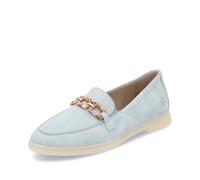 REMONTE Casual Leather Heeled Loafers - Size