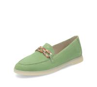 REMONTE Casual Leather Heeled Loafers - Size