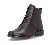 Remonte Women's Smooth Leather Ankle Boots D0F83-25 Brown Size 10 | Weite F 1/2, Reißverschluss, Samtvelourfutter, Wechselfußbett, runde form