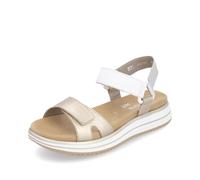 Remonte Women's Strappy Sandals D1J57, Women's Sandals, Loose Insole, Metallic 90, 4 UK