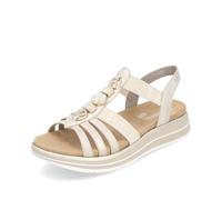 Remonte Women's Strappy Sandals D1J60, Women's Sandals, Loose Insole, Gold 91, 8 UK